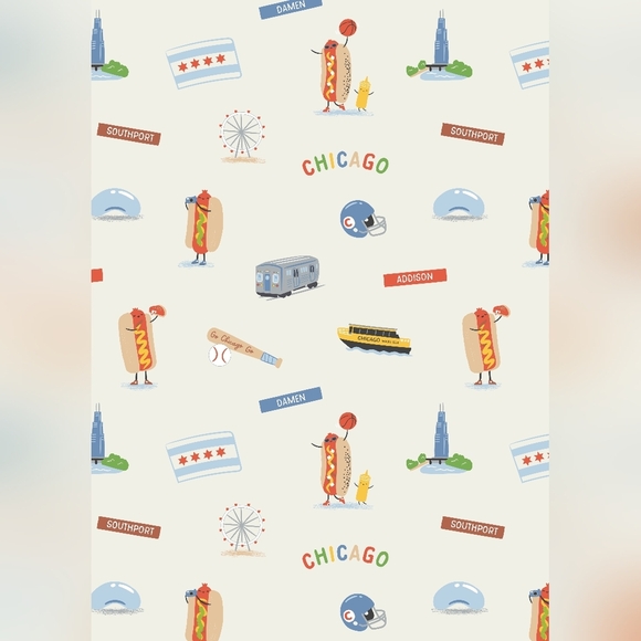 BAMBOO CHICAGO FIELD TRIP ROMPER PERFECT PRELOVED CONDITION - Picture 4 of 6